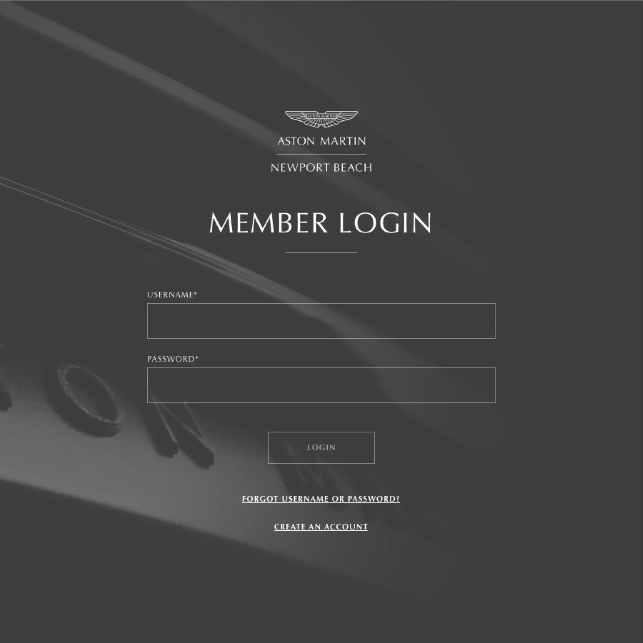 Member login