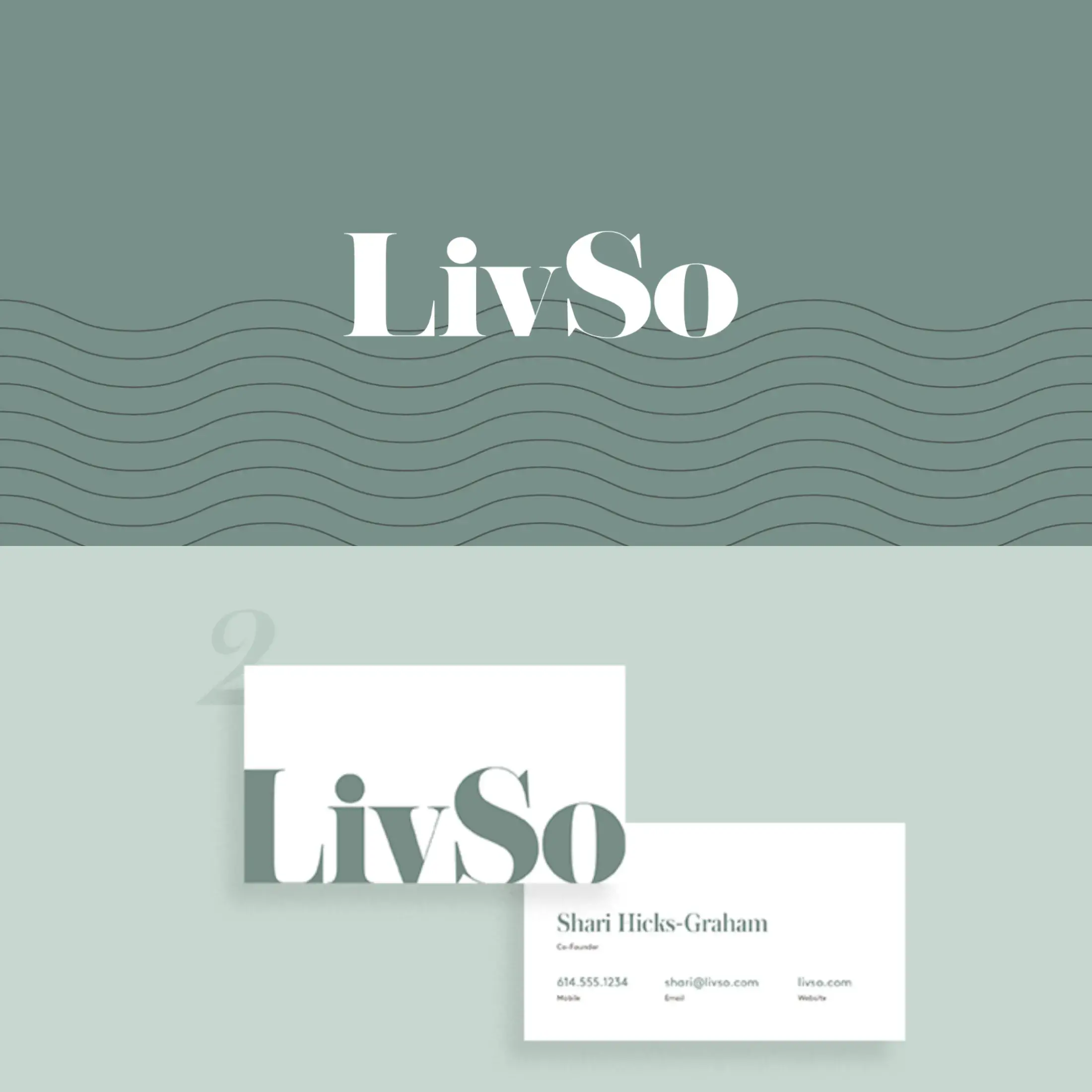 LivSo business card application