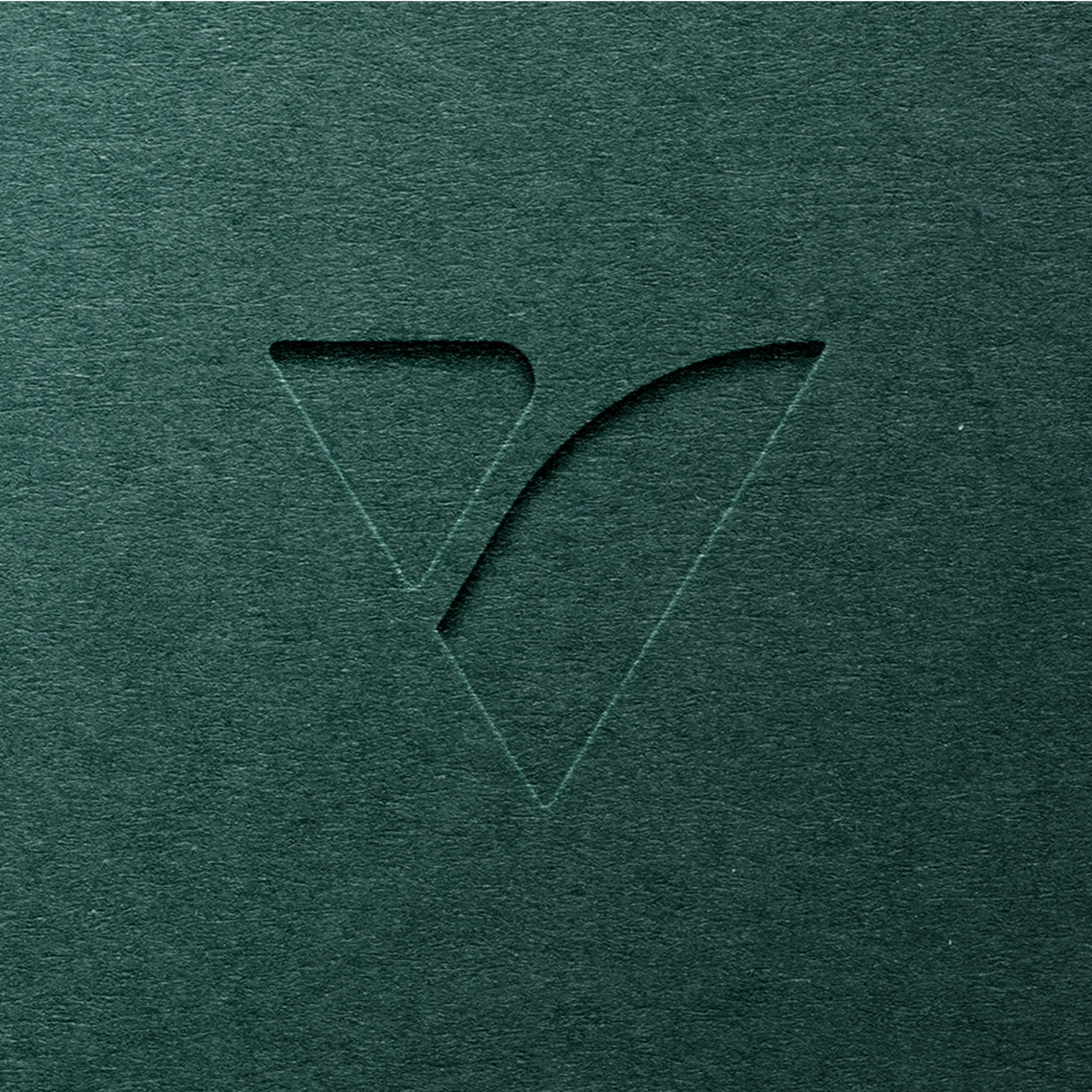 Example of a letter pressed Scotts Provista logo mark 