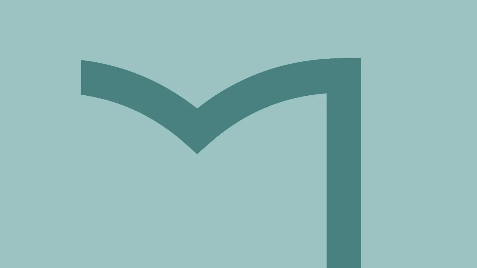 Maymont blue M logo over a light blue background