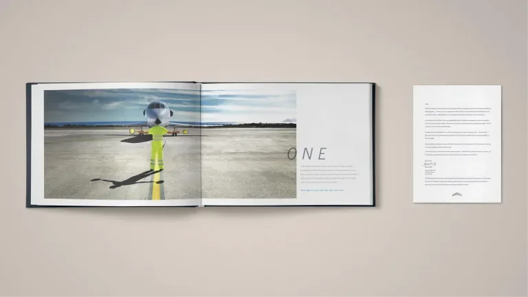 full span of a page titled "O N E." accompanied by the included letter