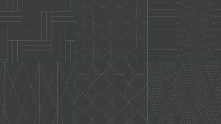 patterns used as textural elements for the book