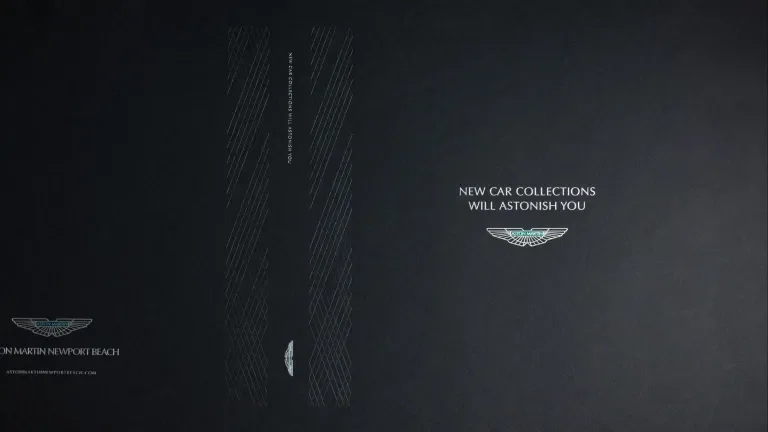 cover laying flat which reads, "New car collections will astonish you"