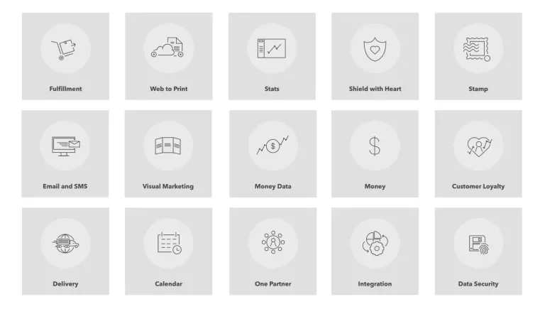 Image showing the full icon library 