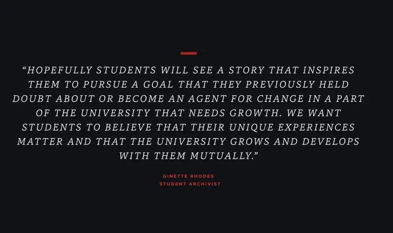 Image showing a quote section on the OSU Carmen Collection website