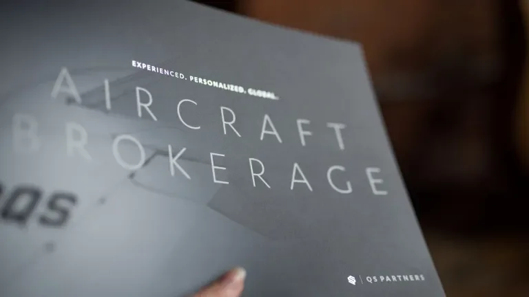 Aircraft Brokerage booklet cover