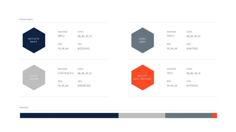 QS Partners brand colors