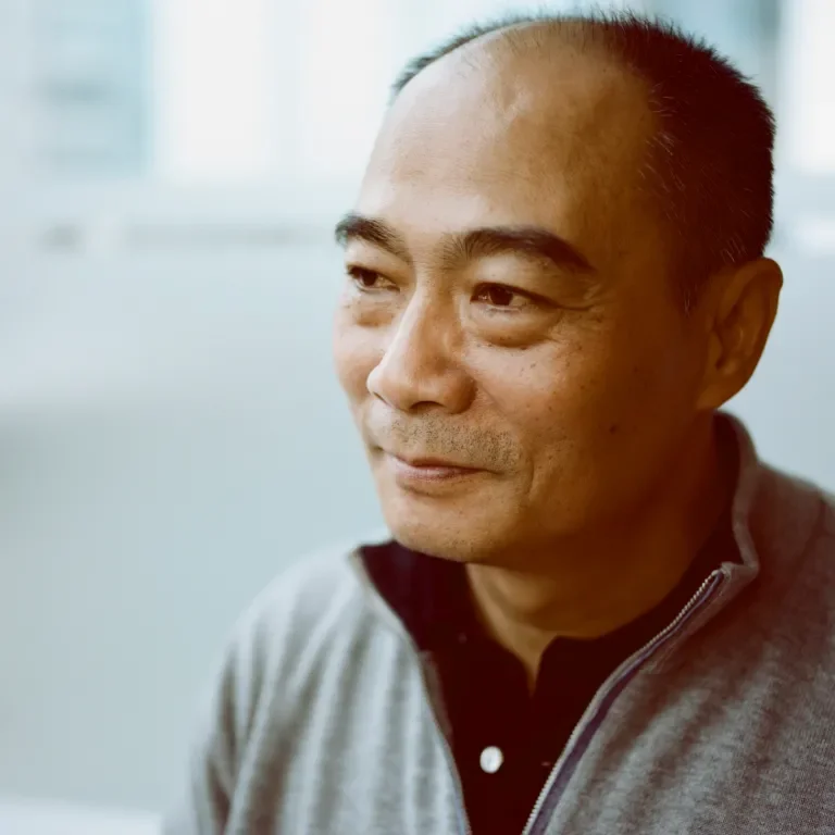 man smiling