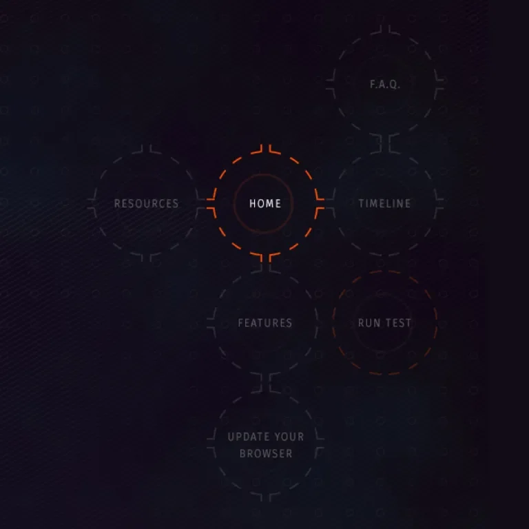 Open Web Games navigation.