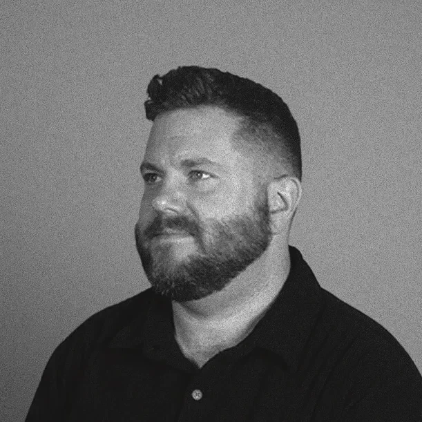 Portrait of Brent Presley, Design Director.