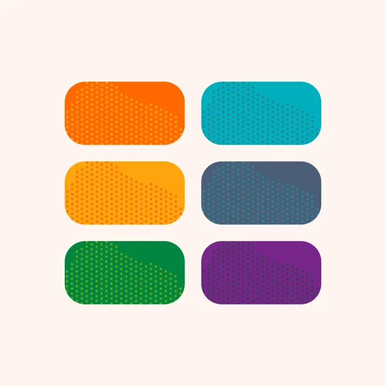 Examples of Boundless pattern with color variations.