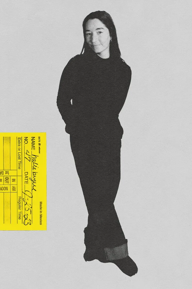 Third shot of Halie standing 