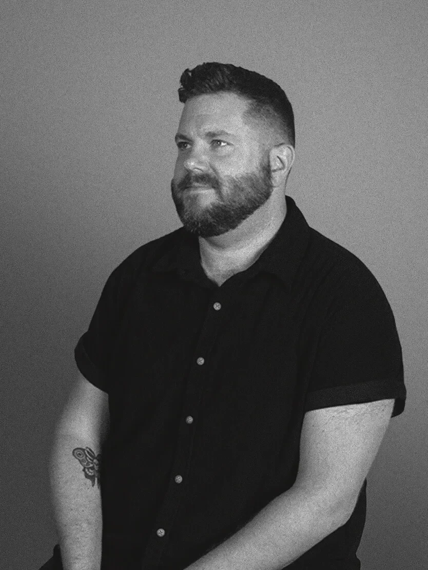 Portrait of Brent Presley, Design Director.