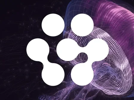 Open Web Games logo against a dark background featuring a jellyfish